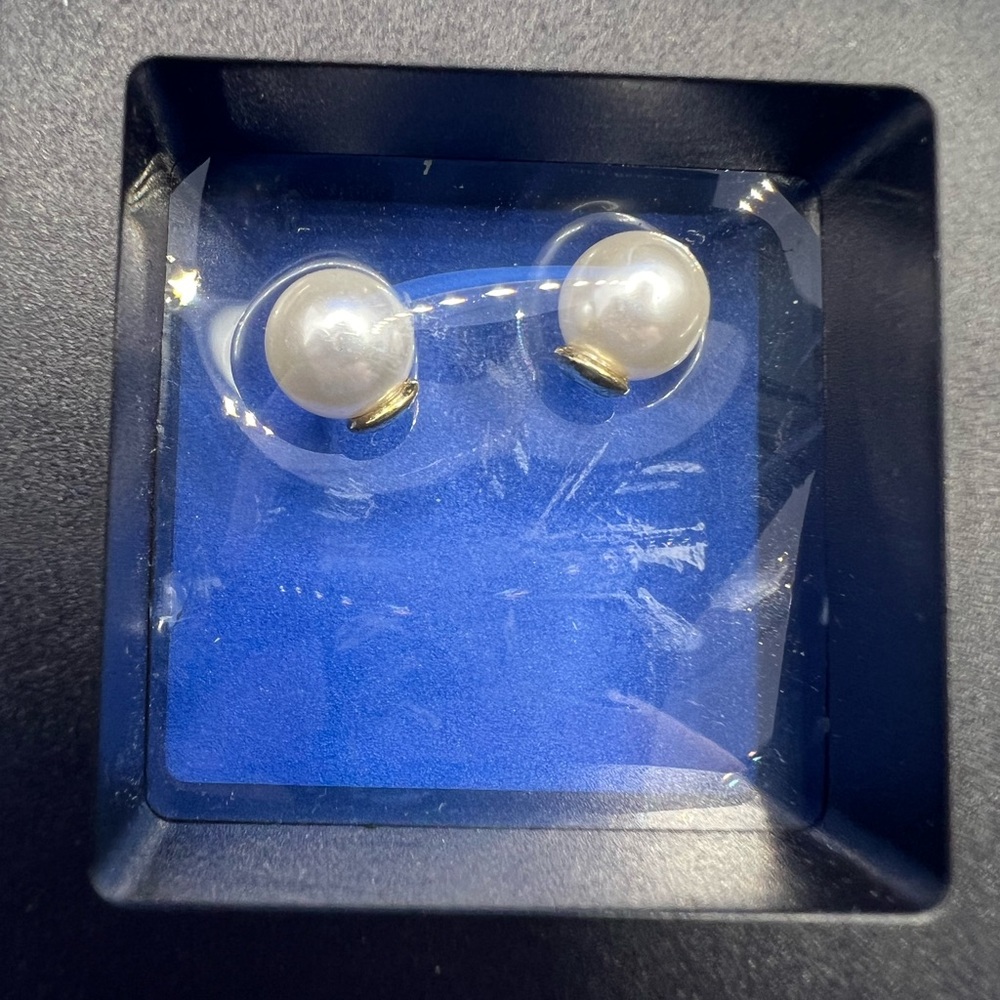 Faux Pearl Earring Backs